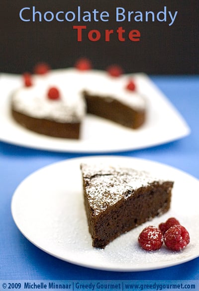 Chocolate Brandy Torte