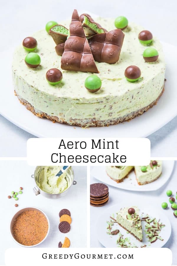 Try your hand at this amazing Aero Mint Cheesecake. It is made up of the humble Aero Mint Chocolate bar. Hence, you can also use other alternative flavours. 