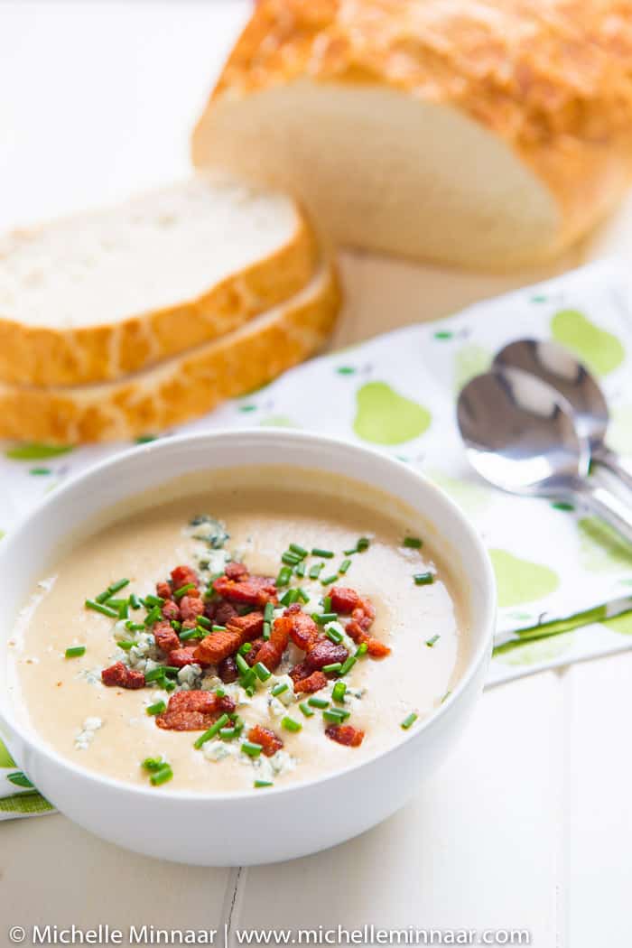 Tiger bread and soup