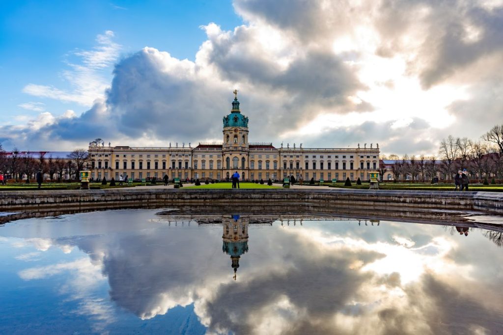 View of the Charlottenburg Palace.