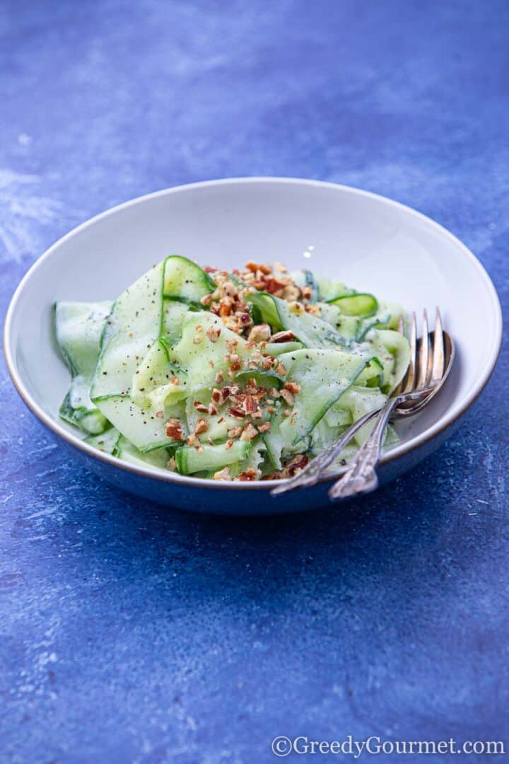 Cucumber Ribbon Salad