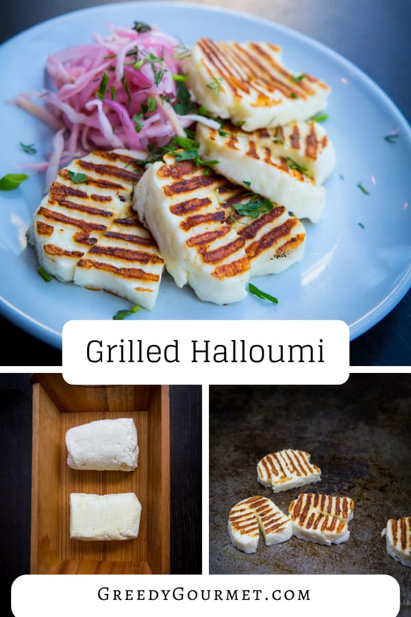 Grilled Halloumi pin