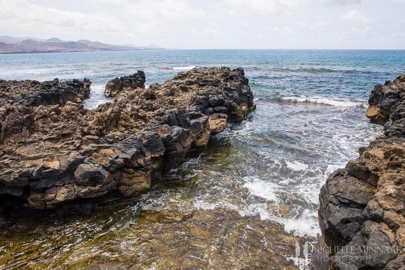 The coast of las palmas