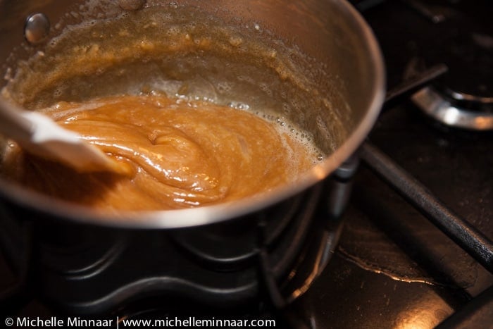 Making caramel