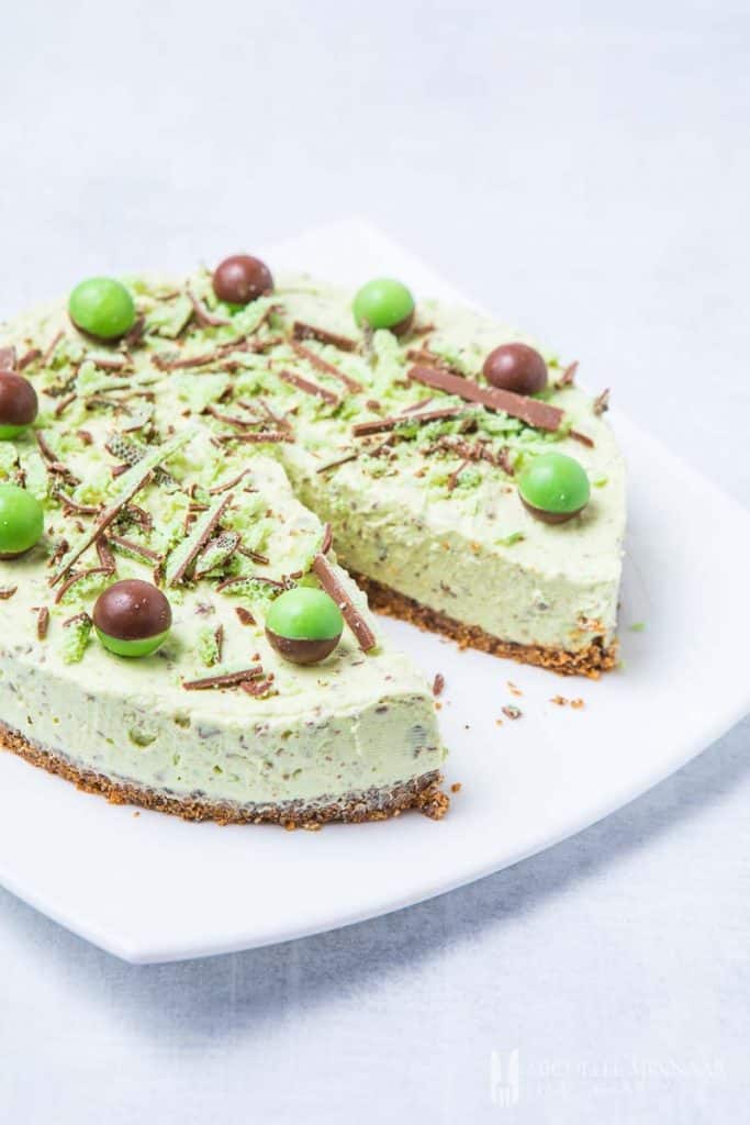 aero mint cheesecake