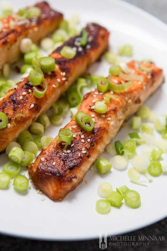 Salmon Miso Glazed