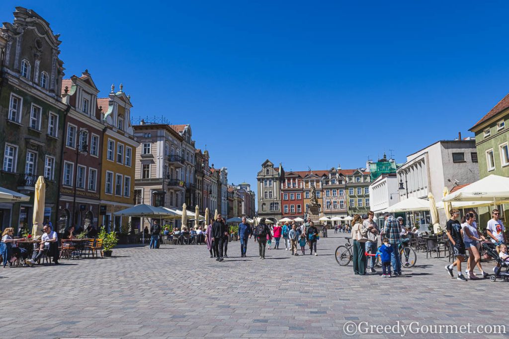 Poznan Old Market Square.