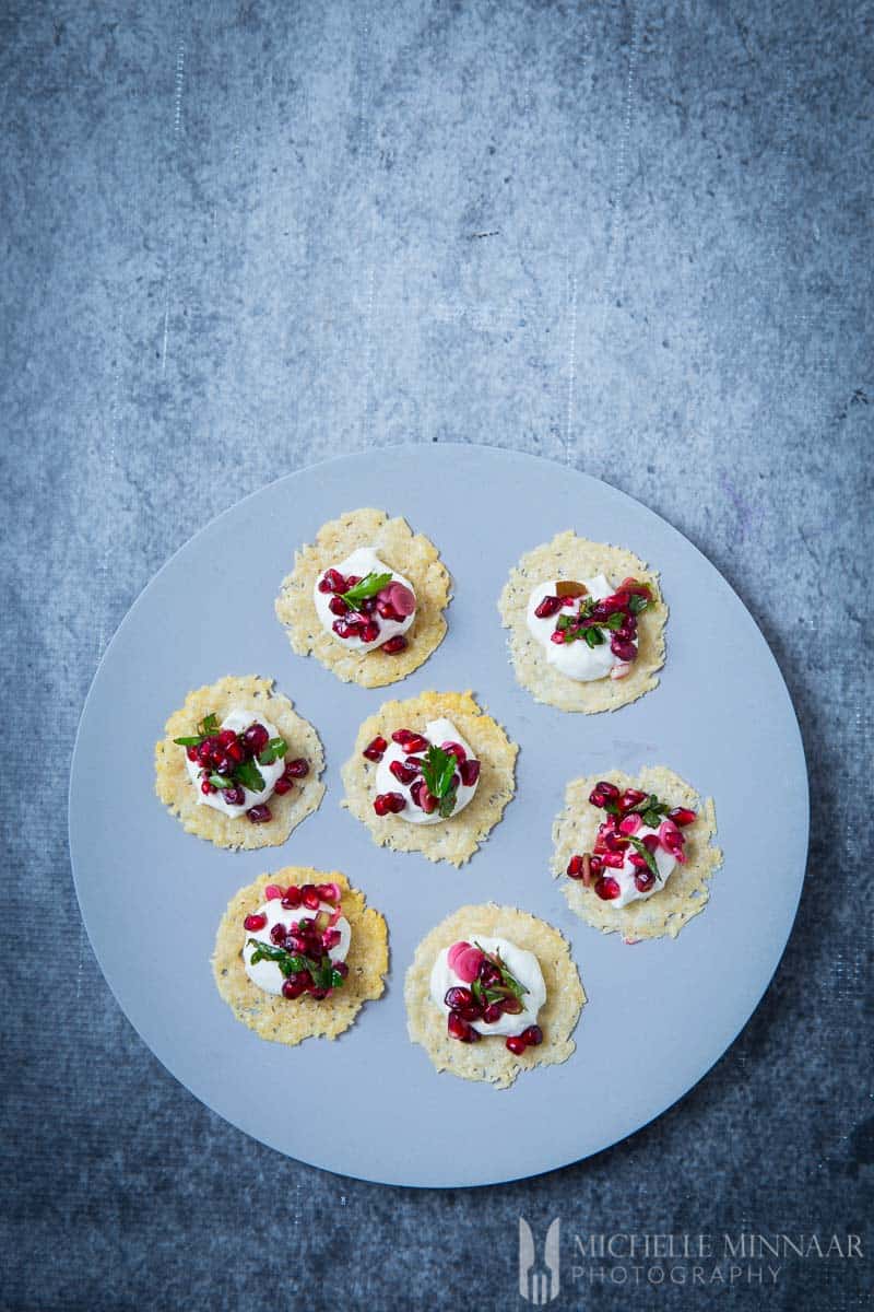 Canapes Parmesan 