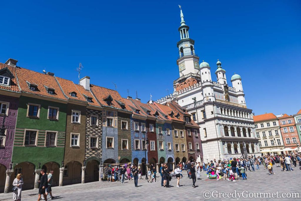 Poznan renaissance town hall.