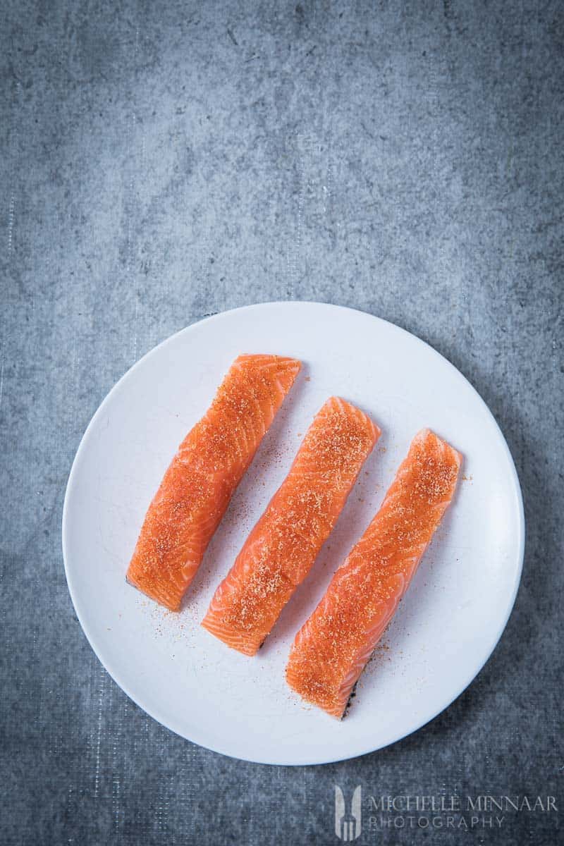 Salmon Fillets Raw 