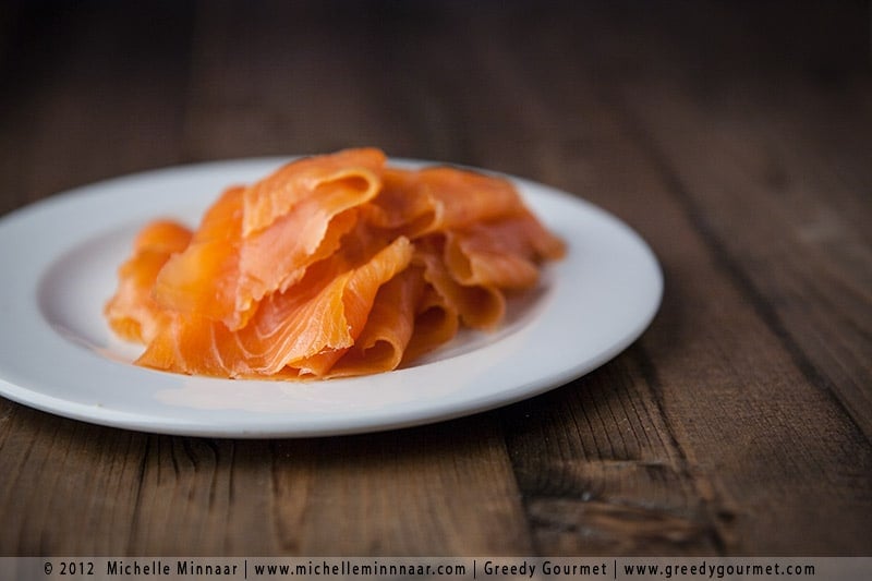 Layers of Smoked Salmon