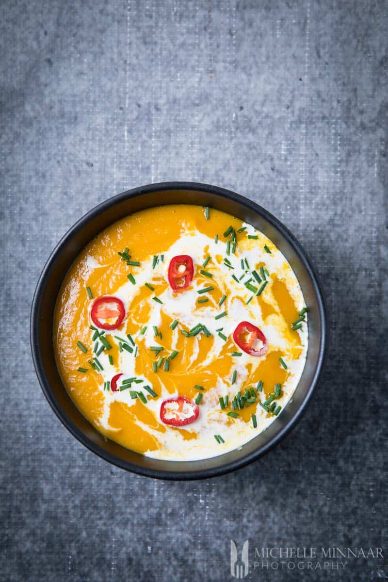 Sweet Potato Soup Spicy 