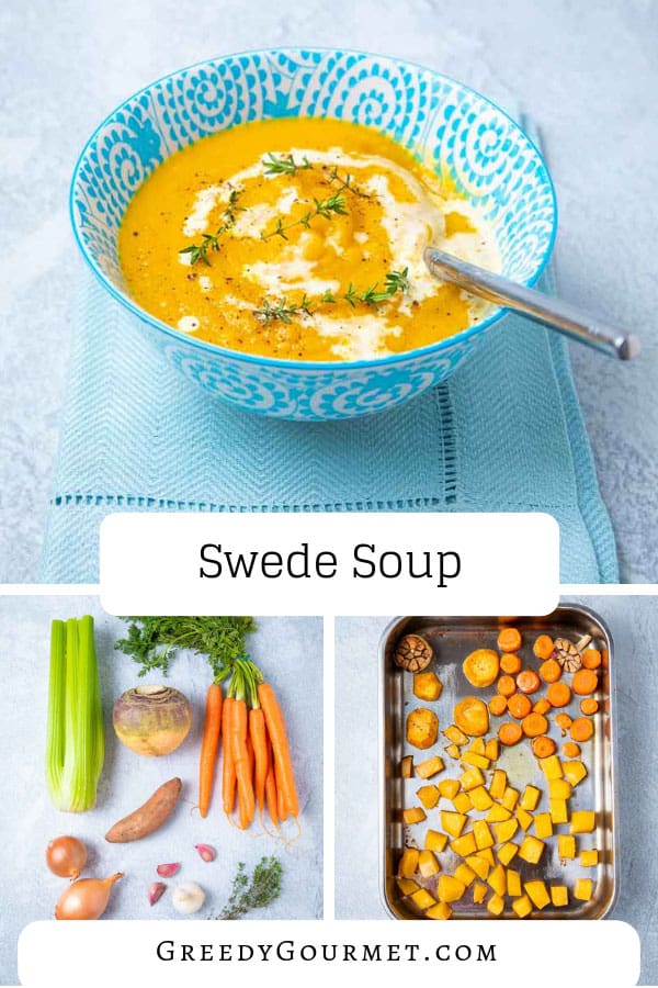 A bowl of swede soup 