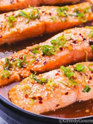 Teriyaki Salmon.