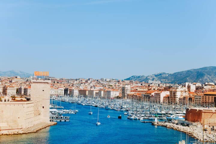 view of Vieux Port.