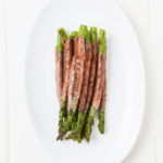 Asparagus wrapped in Parma Ham